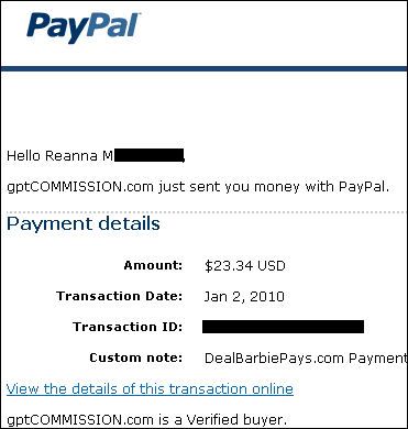 dealbarbiepays instant paypal payments