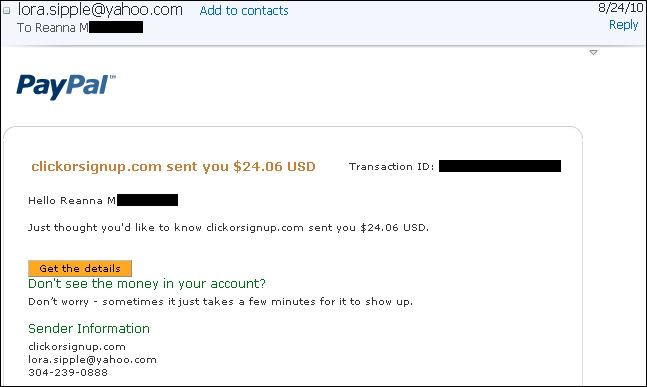 dollarclickorsignup proof of payment, scam, gpt