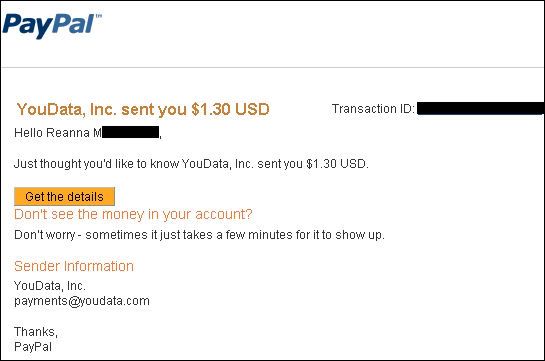 youdata payment proof, ptc, get paid to click ads
