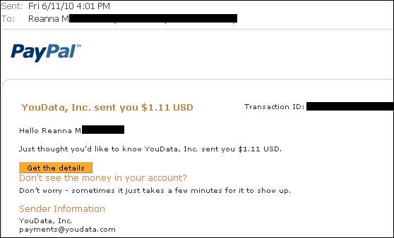 youdata payment, best ptc site 2010, make money online