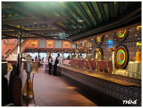 inside of cruise ship, carnival victory