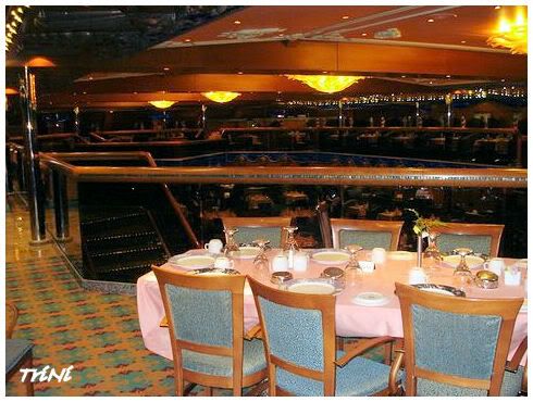 inside of cruise ship, carnival victory