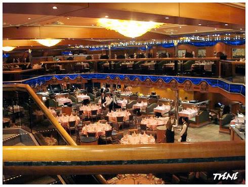 inside of cruise ship, carnival victory