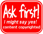 content copyrighted button