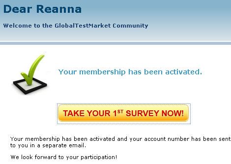 globaltestmarket, survey site