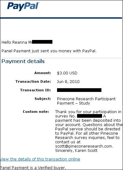 pinecone research, free money online, surveys for cash