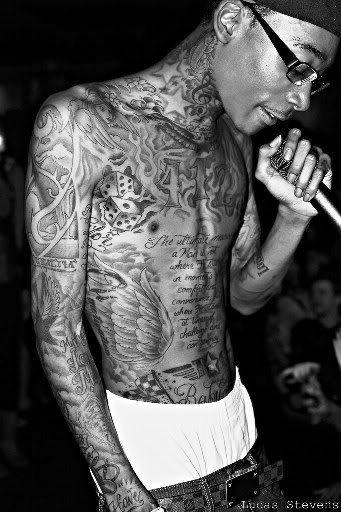 wiz khalifa tattoos Pictures, Images and Photos