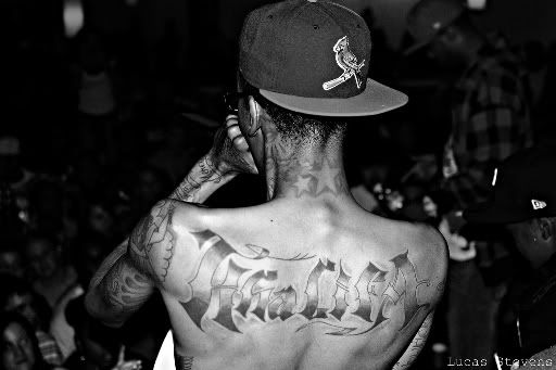 wiz khalifa tattoos on his back. Wiz Khalifa Tattoos