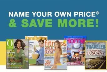 Name Your Own Price on Magazines