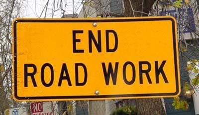 End Road Work