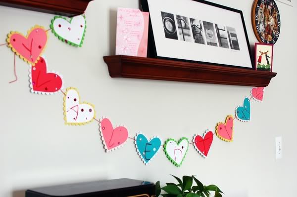 to a party for kids or just for some Valentine's decor for your home.