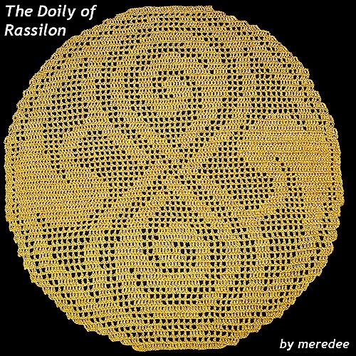 How to Graph a Pattern for a Filet Crochet Name Doily - Associated
