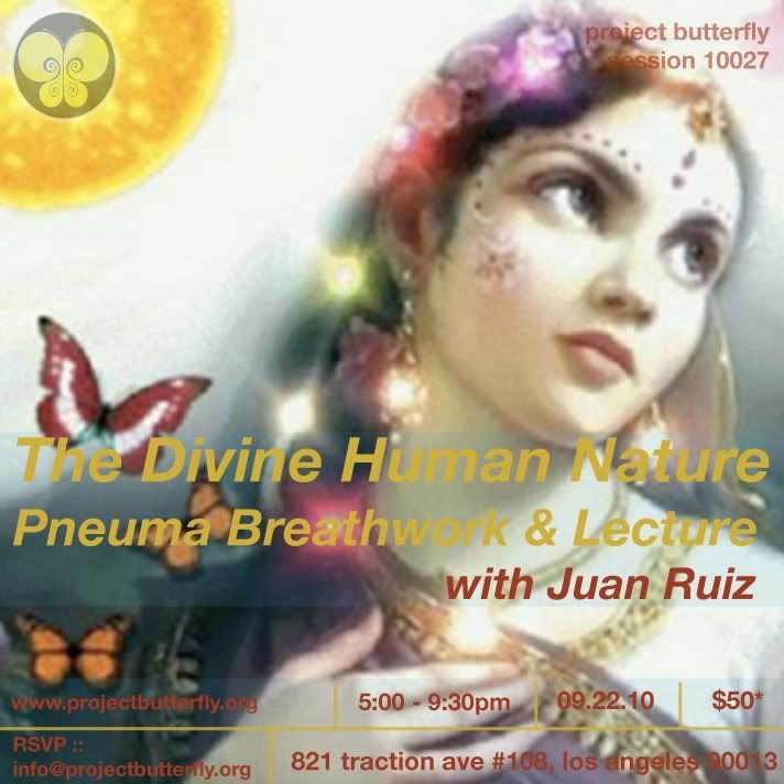 Project Butterfly,Juan Ruiz,Pneuma Breathwork,Fall Equinox