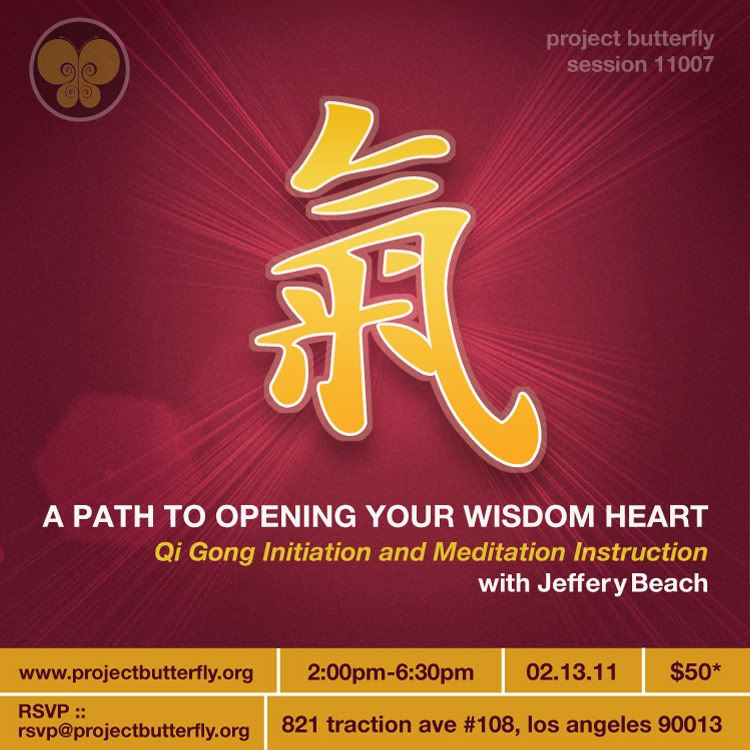 project Butterfly,Jeffrey Beach,Michelle Espinosa,Qigong,Meditation,Buddhism