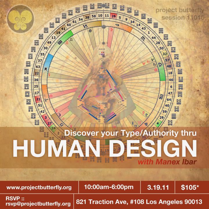 Project Butterfly,Human Design,Manex Ibar