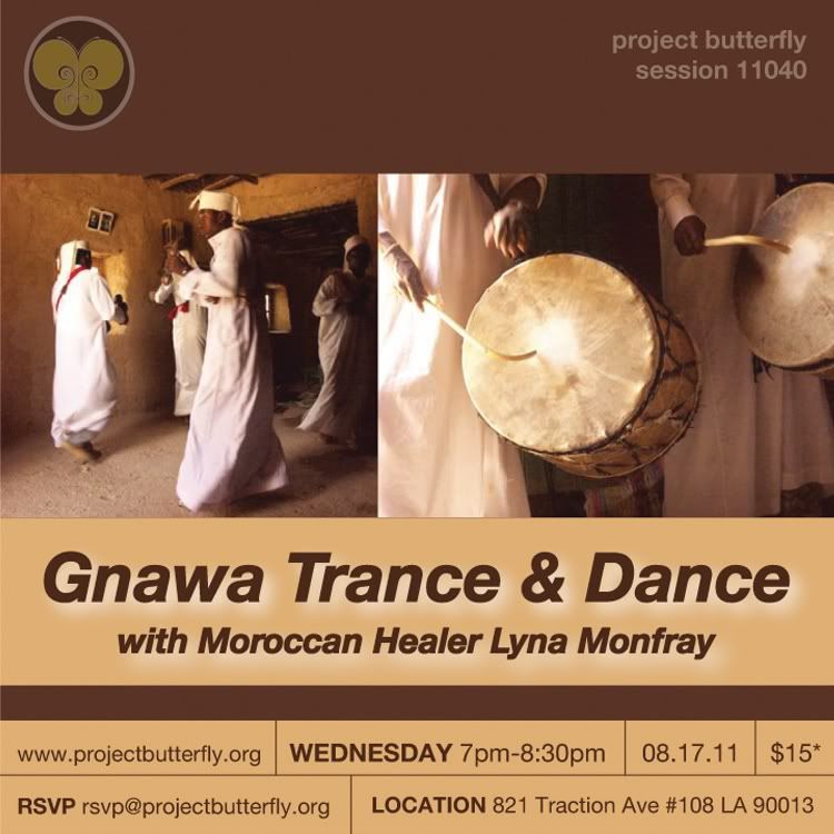 Project Butterfly,Lyna Monfray,Gnawa,RhythmPharm,Greg Ellis,Trance Dance