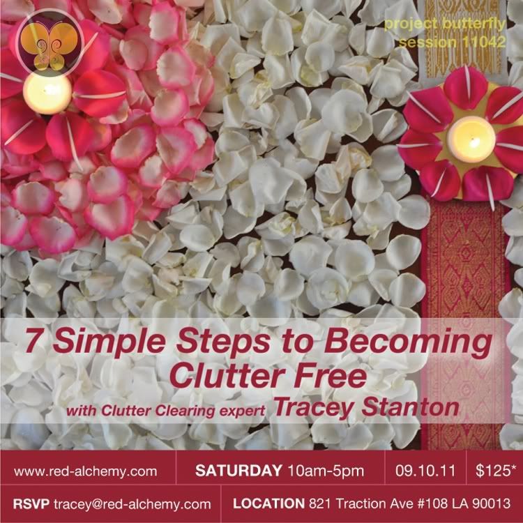 Project Butterfly,Tracey Stanton,Clutter Clearing,Los Angeles,Relationships,Red Alchemy