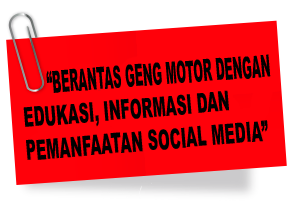 berantas geng motor pesan