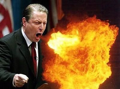 al gore fire Pictures, Images and Photos