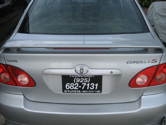 toyota corolla 2006 remove back seat #1