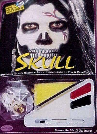 skull make up skull make up