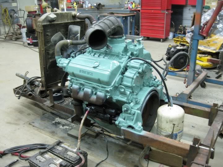 Project General Ford coming together! Cummins 4BT & Diesel