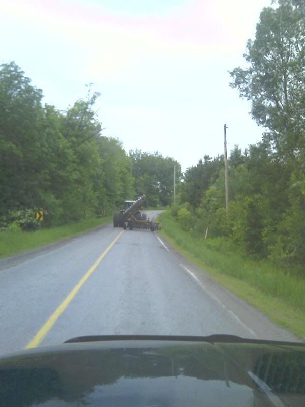 Fun with wide machinery (pics) - Homesteading Questions