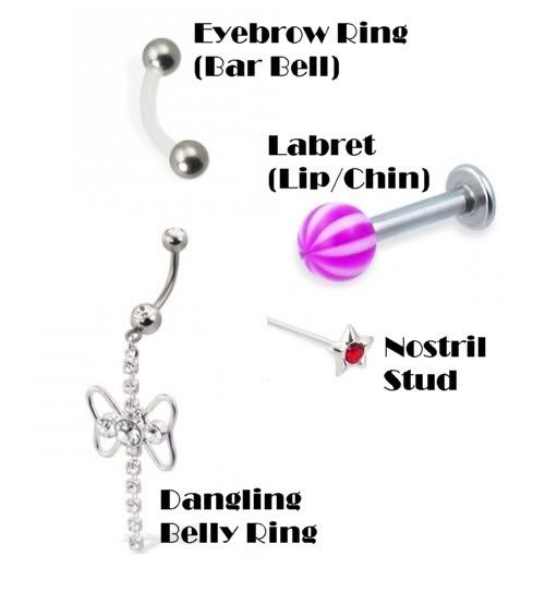 body piercing facts. Having so many ody piercings