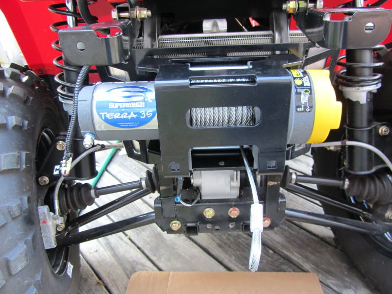 2010 Sportsman winch install (hawkeye) question Polaris ATV Forum