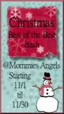 Mommies Angels Christmas Button