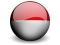 round indonesian flag Pictures, Images and Photos