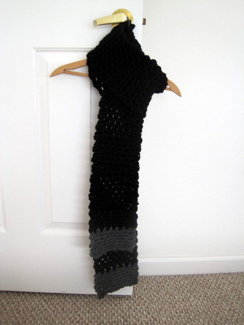 Crochet Hombre Scarf | She's Got the Notion