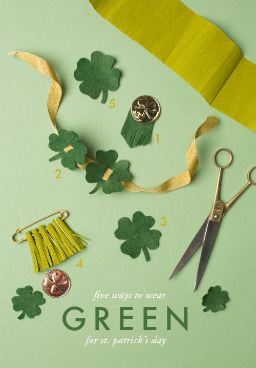 10 DIY St. Patrick's Day Clothing Ideas: sewing, crochet, and crafts to add a touch of green to your outfit. | She's Got the Notion