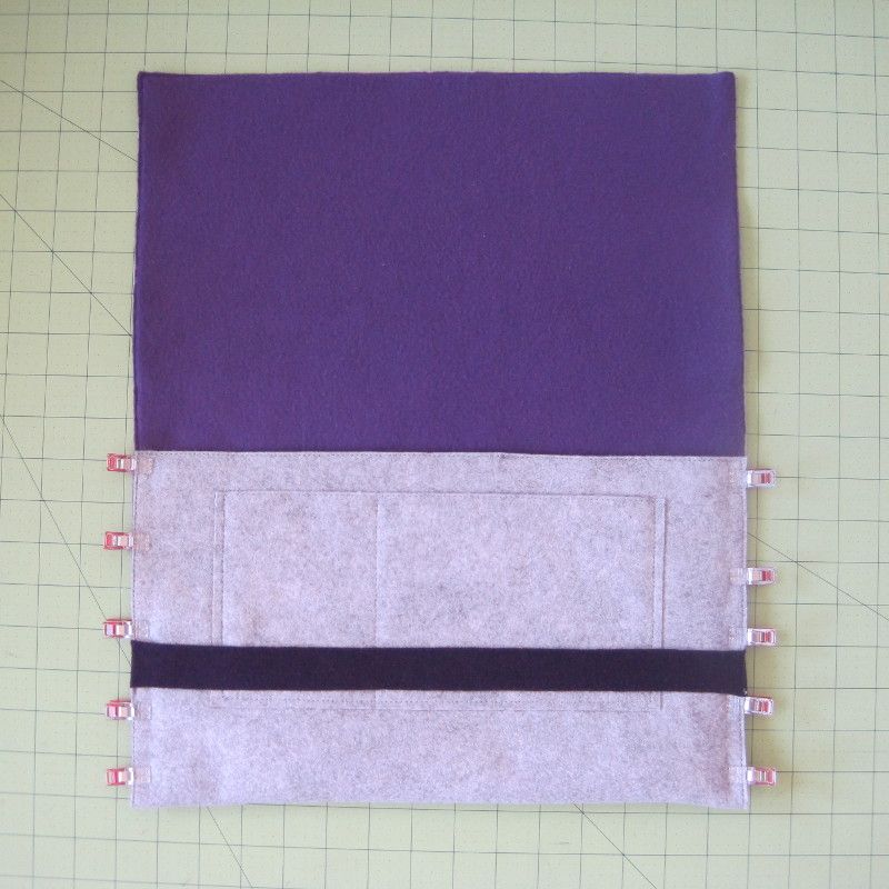 Felt & Fleece Laptop Sleeve: sewing tutorial | She's Got the Notion