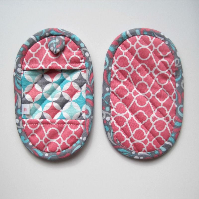 Mini Potholders: sewing tutorial | She's Got Notion