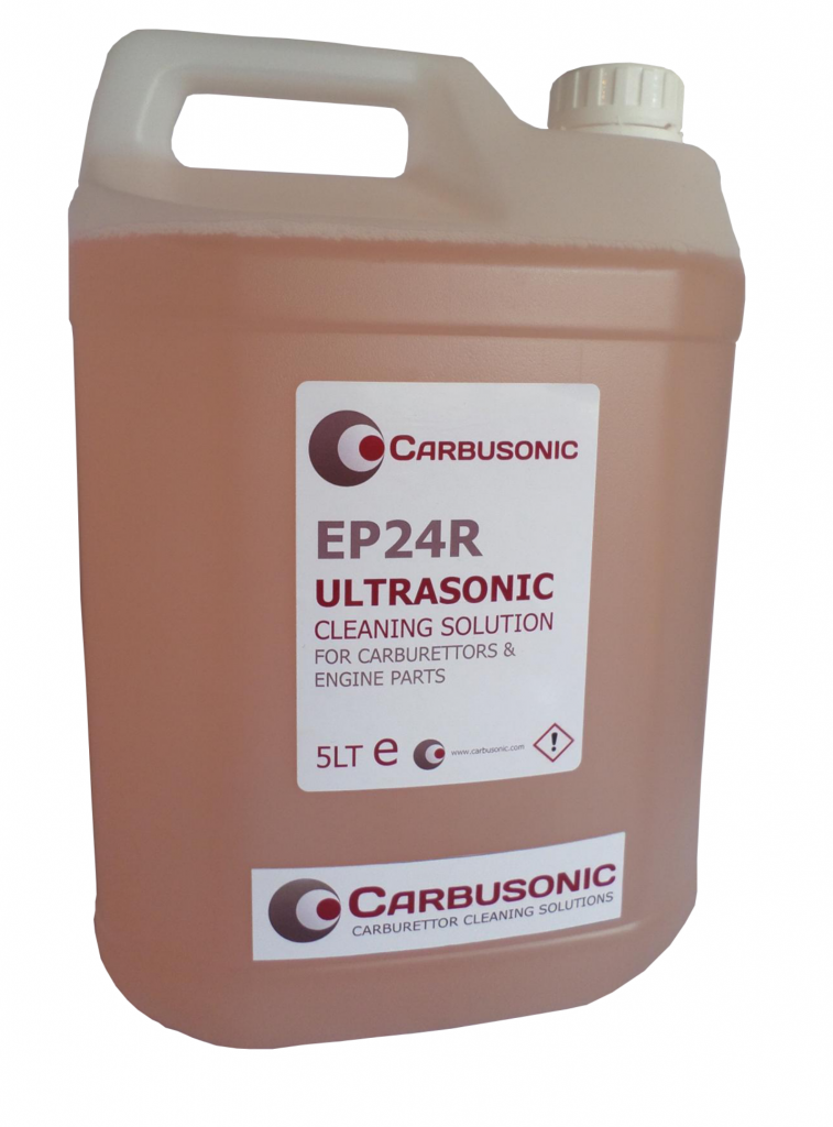 Ultrasonic Carburettor Cleaning Solution Engine & Machine Parts Fluid 5 Lt