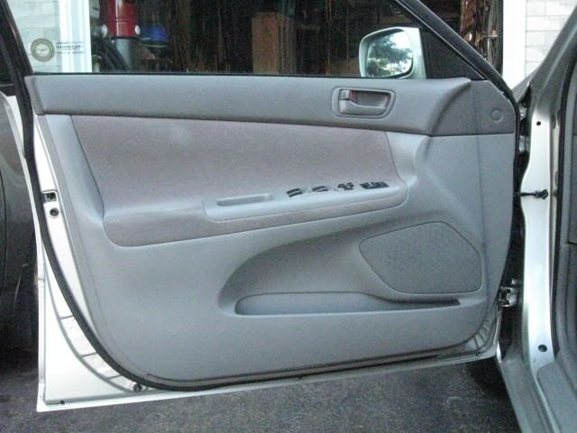 2002 toyota camry door panel removal #5