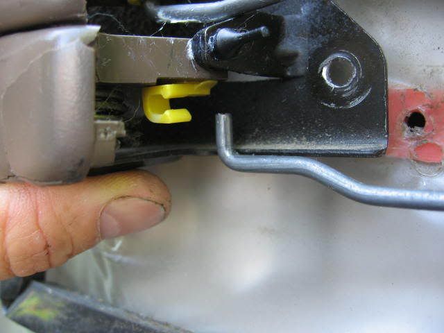 toyota camry remove door handle #2