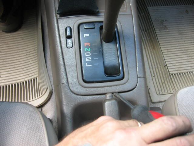 1999 Toyota corolla console removal