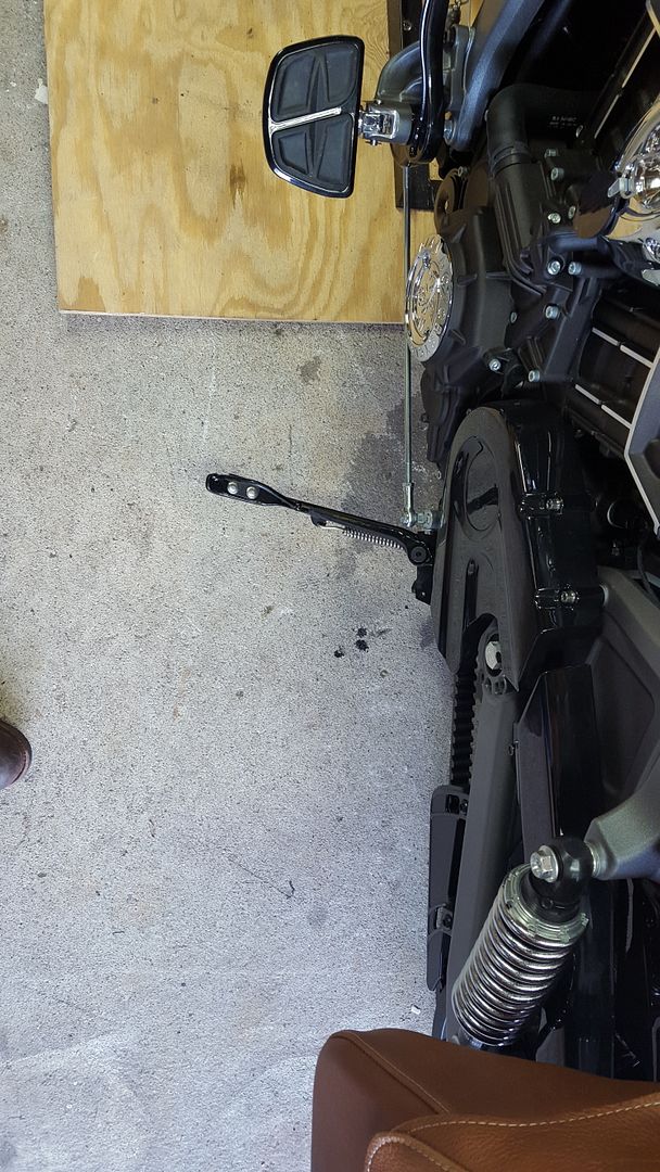 My kickstand fix... Indian Motorcycle Forum