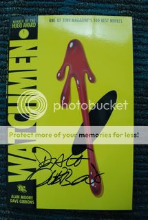 My SIGNED copy of Watchmen!