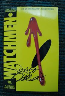 My SIGNED copy of Watchmen!