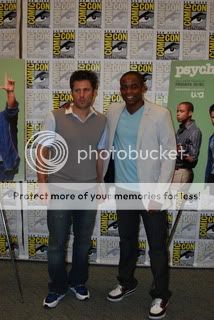 Psych stars James Roday and Dule Hill