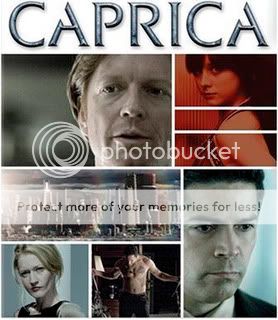 Caprica DVD Cover. Copyright 2009, SciFi Channel.
