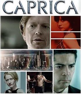 Caprica DVD Cover. Copyright 2009, SciFi Channel.