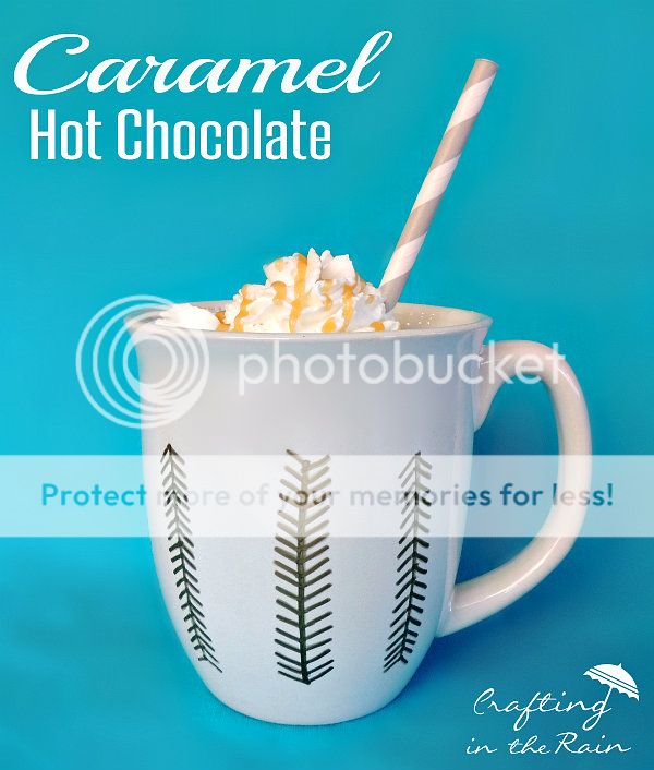 Easy Caramel Hot Chocolate | Crafting in the Rain