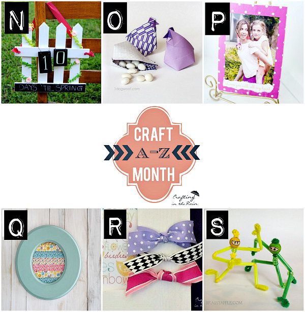 N-S Craft Month | Crafting in the Rain